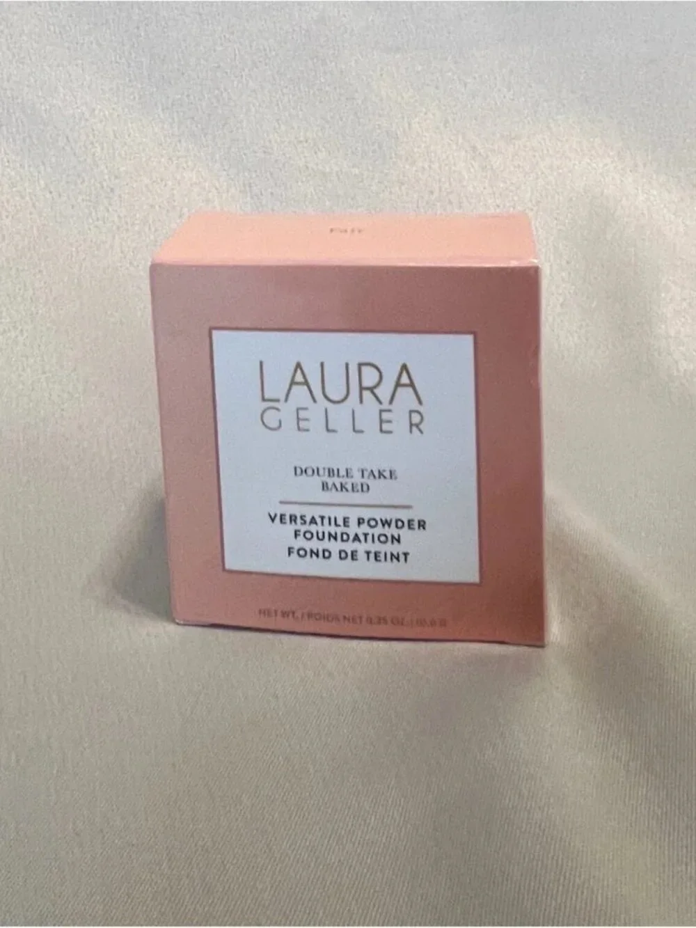 Laura Geller Double Take Baked Foundation Fair NIB $38